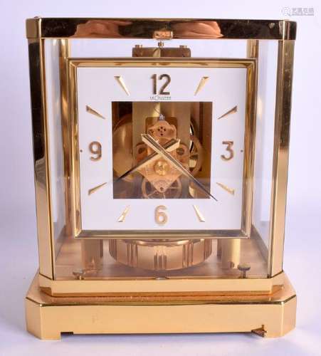 A JAEGER LE COULTRE ATMOS CLOCK No 327770. 24 cm x 18