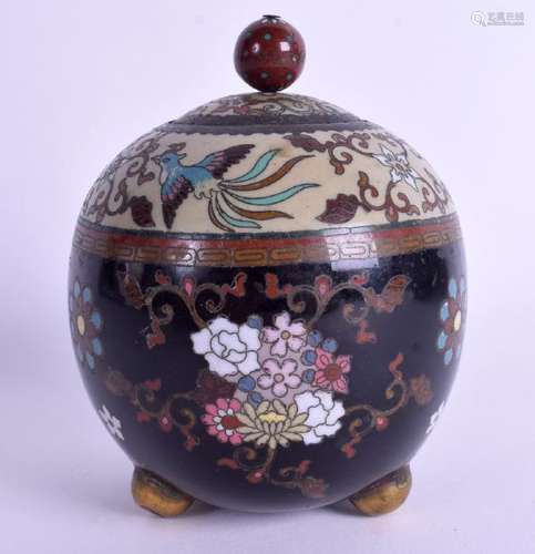 AN EARLY 20TH CENTURY JAPANESE MEIJI PERIOD CLOISONNÉ