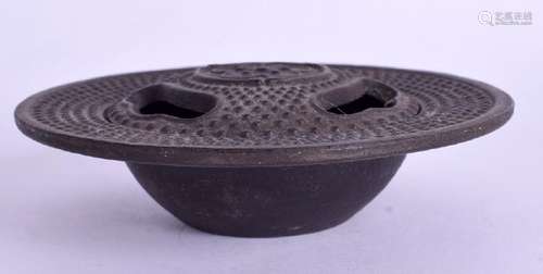 A 19TH CENTURY JAPANESE MEIJI PERIOD IRON CENSER AND