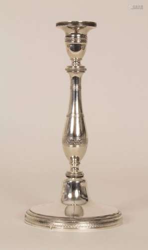 Paar Empire Leuchter / A pair of Empire silver can…