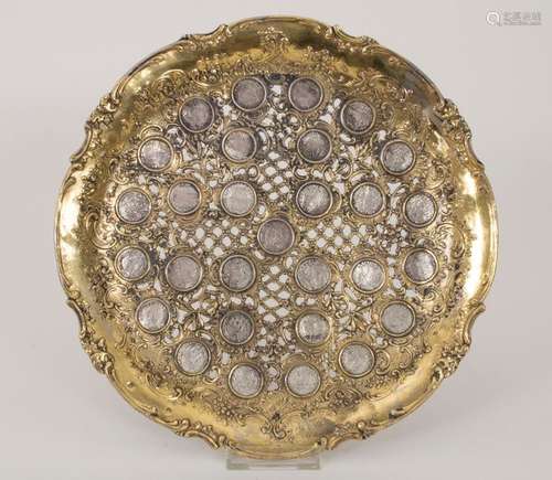 Münz Teller / A coin dish, Neresheimer, Hanau, um …