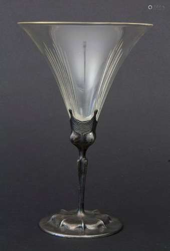 Jugendstil Sektschale / An Art Nouveau champagne g…