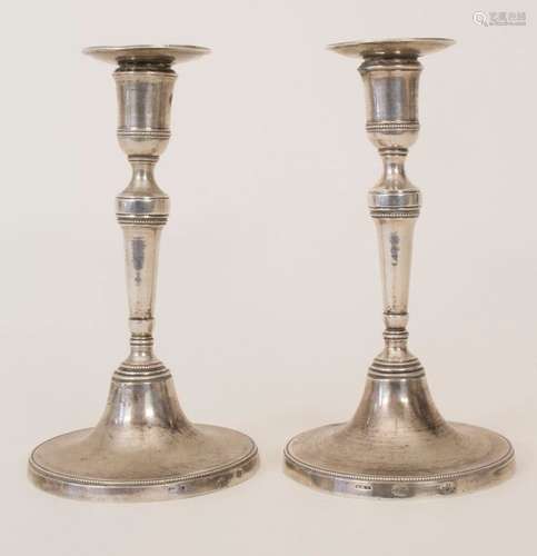 Paar Louis XVI Leuchter / A pair of Louis seize si…