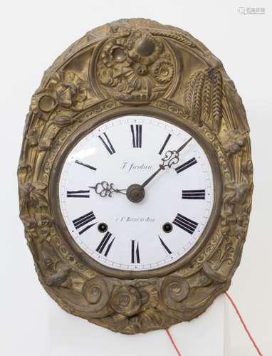 Comtoise/ French Wall Clock, Frankreich, 1. Hälfte…