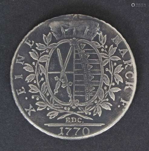 1 Taler 1770, Sachsen, Friedrich August III. (1763…