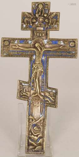 Segenkreuz / A cross, Russland, 19. Jh.