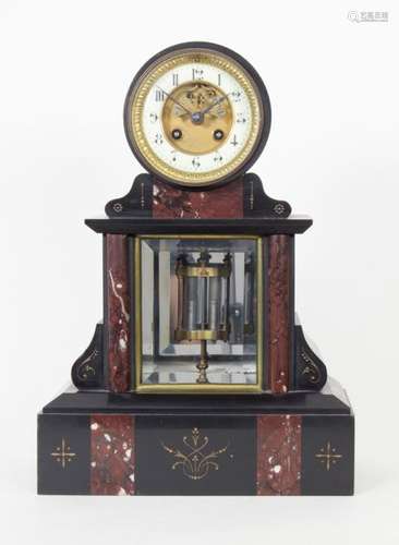 Kaminuhr, A table clock, Frankreich um 1900