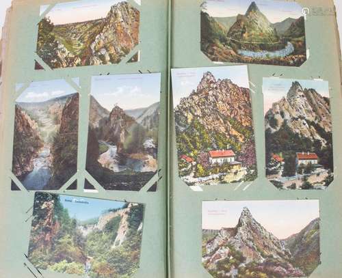 Ansichtskarten Album / A postcard Album, um 1910