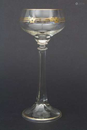 Jugendstil Weinglas / Art Nouveau wine glass, Ther…