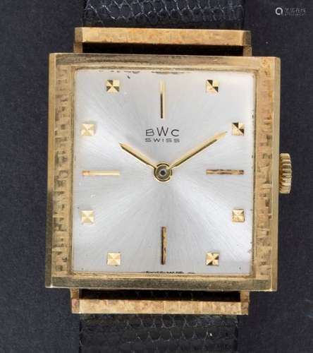 HAU / A men´s wrist watch, BWC, Swiss Made, um 196…