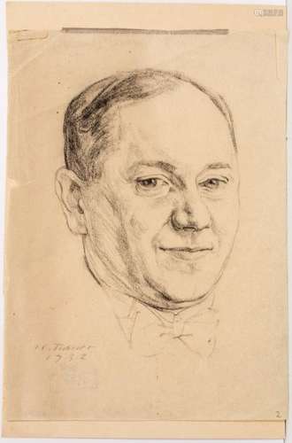 Julius C. Turner (1881 1948), 'Herrenporträt' / 'A…