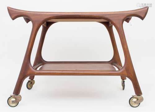 Teewagen / A tea trolley, Dänisches Design, 1960er…