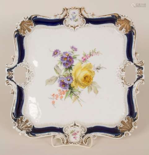 Große Prunkplatte / A large serving plate, Meissen…