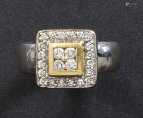 Damenring mit Diamanten / A ladies ring with diamo…