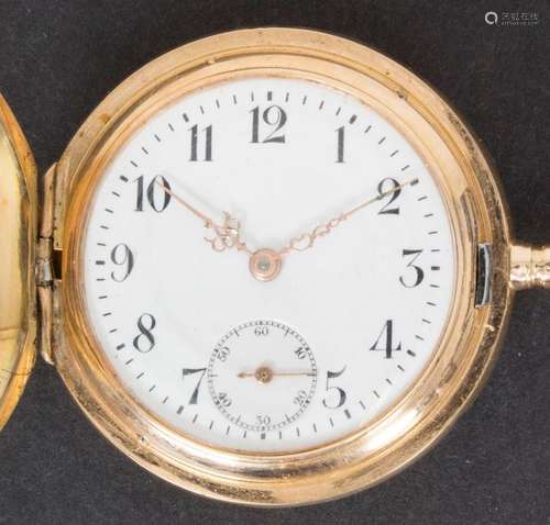 Taschenuhr Savonette / Pocket Watch, Zenith, Schwe…