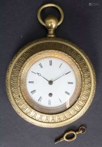 Wanduhr / A wall clock, Frankreich, um 1830