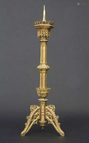 Altarleuchter / An altar candle holder, 1879