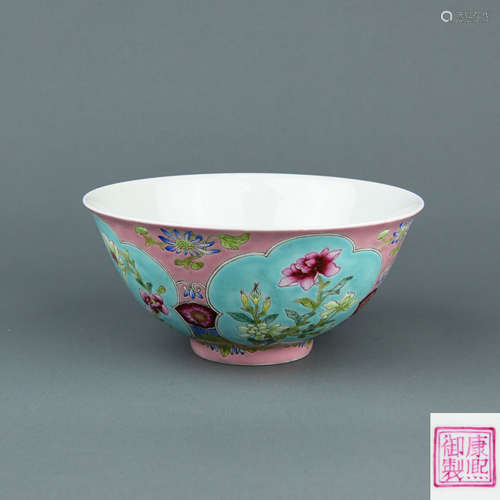 A Chinese Famille-Rose Porcelain Bowl