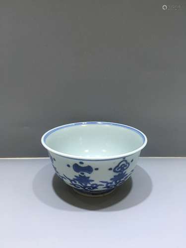 A Chinese Blue and White Porcelain Bowl