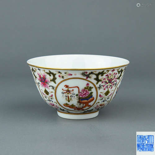 A Chinese Dou-Cai Porcelain Bowl