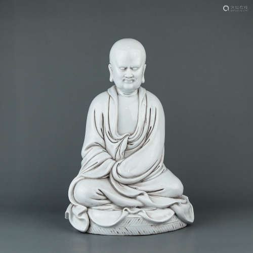 A Chinese Dehua Porcelain Buddha