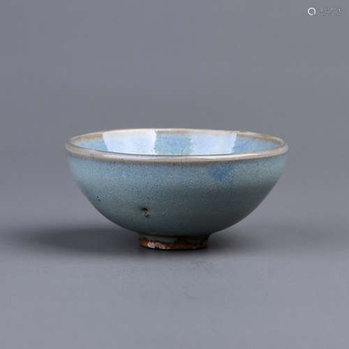 A Chinese Jun-Type Porcelain Tea Cup