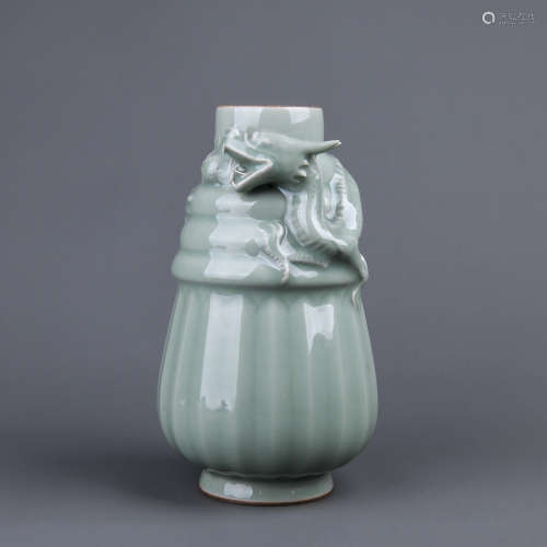 A Chinese Celadon Porcelain Vase