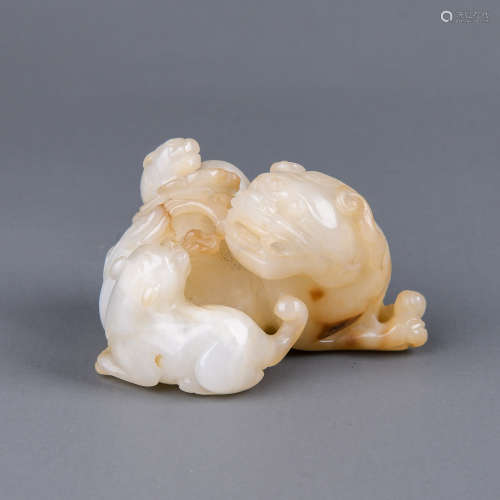 A Chinese Carved Jade Decoration