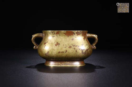 A OLD STYLE COPPER CENSER