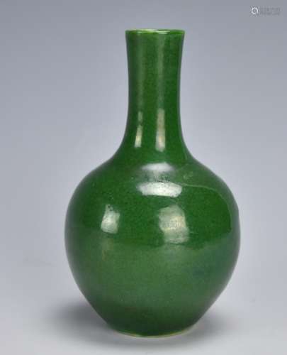 Chinese Green Glazed Vase