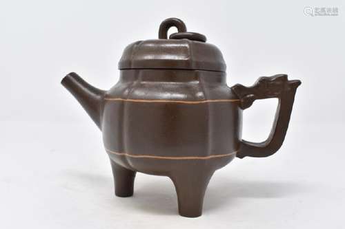 Chinese Yixing Zisha Ceramic Teapot