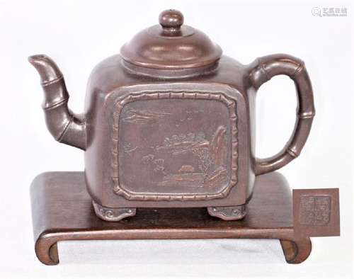 Chinese Zisha Ceramic Teapot