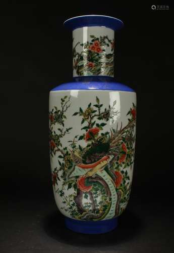 A Chinese Blue and White Nature-sceen Estate Porcelain