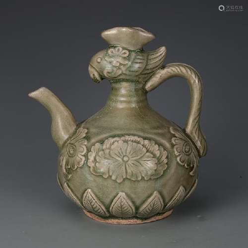 A CELADON PHOENIX TEAPOT SONG DYNASTY 10TH/C.