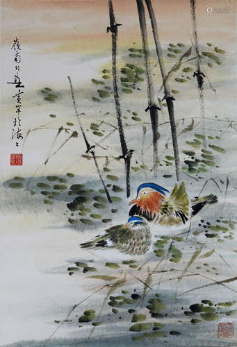 近代 黄幻吾(1906-1985) 花鸟