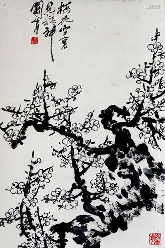 近代 关山月（1912-2000） 梅花