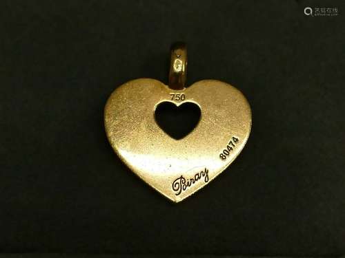 Pendentif Poiray en or jaune 18 carats en forme de…