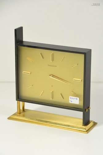 Horloge Jaeger Lecoultre (Ht 16 x 15cm)