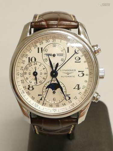 Montre Longines Master Collection triple date phas…