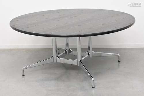 Table vitra Eames noire (diam.168cm)