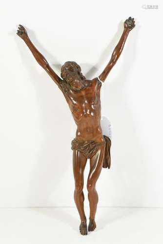 Christ en bois 19ème (Ht 36 x 20cm)