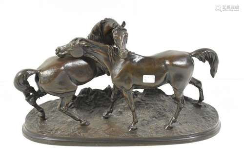 Sculpture en bronze \