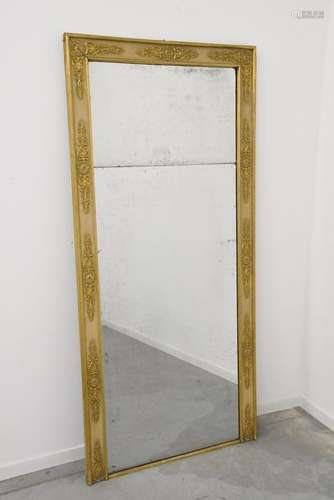 Miroir trumeau d'époque Empire (196x92cm)