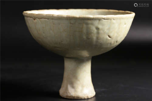 A CHINESE LONG QUAN WARE WINE CUP, MING DYNASTY