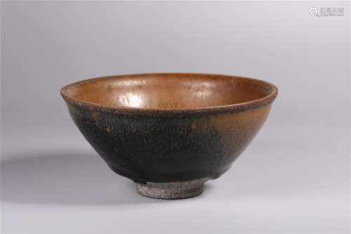 A CHINESE JIAN WARE TEA CUP, SONG DYNASTY