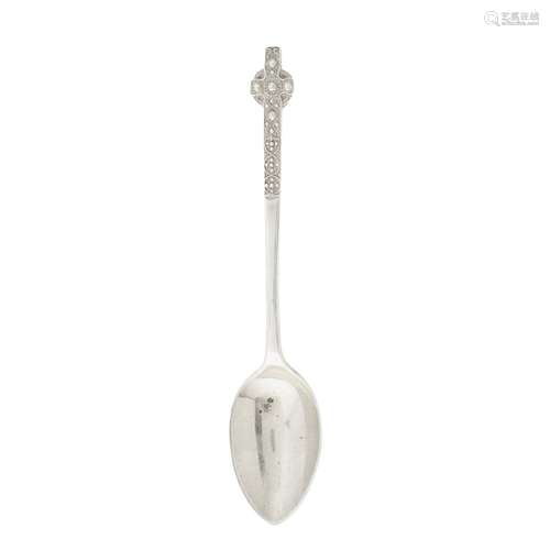 OBAN - A SCOTTISH PROVINCIAL COFFEE SPOON ROBERT LINDSAY marked Sheffield 1927, RL, R.LINDSAY, OBAN,