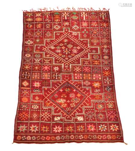 A Moroccan carpet