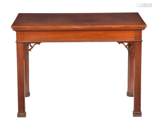 A George III mahogany serving table