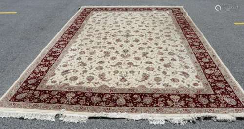Vintage And Finely hand Woven carpet .