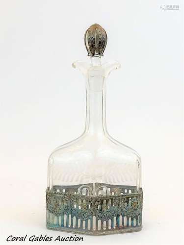 French liquor bottle